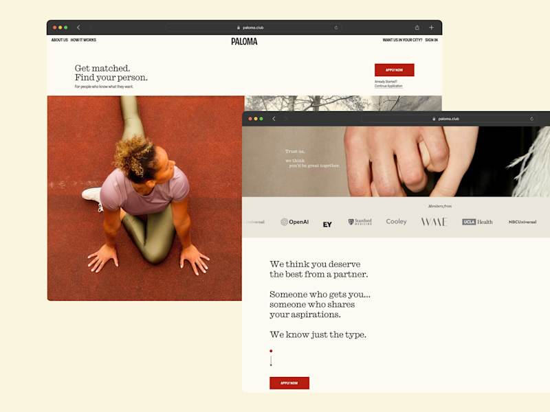 Cover image for Paloma: Brand Voice + Landing Page Copy