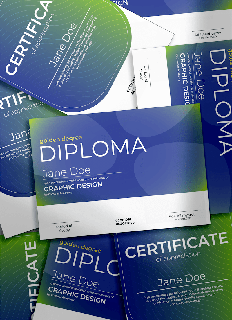 Cover image for Diploma and Certificate Design 