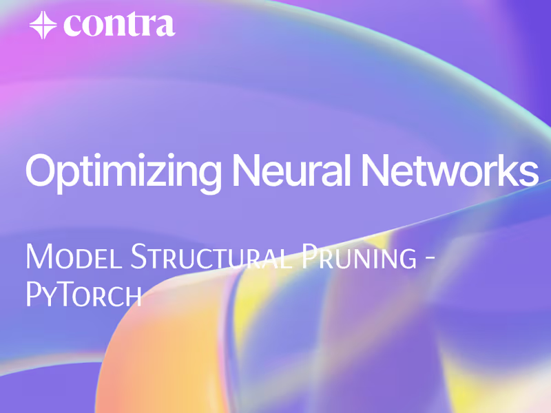 Cover image for Optimizing Neural Network via Model Structural Pruning - PyTorch