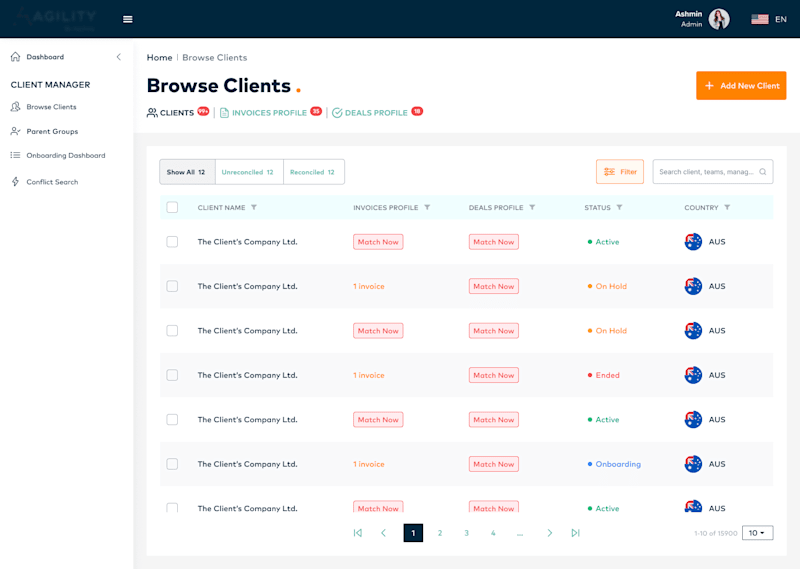 Cover image for Customer Deals & CRM Dashboard Revamp