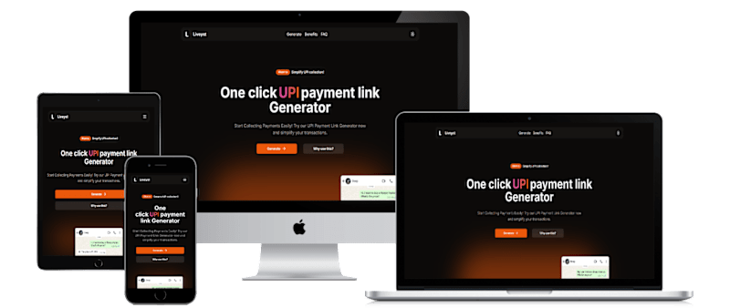 Cover image for UPI Payment Link Generator