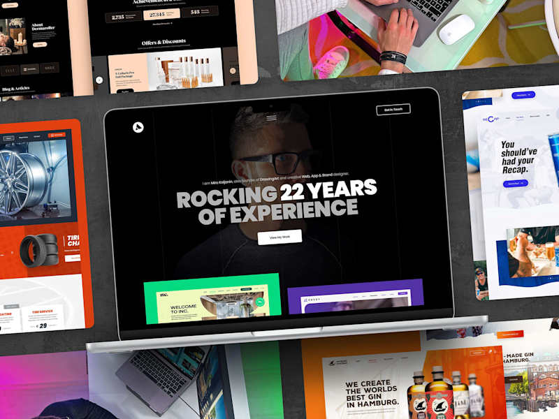Cover image for Web Design - A journey of carefully crafted designs!
