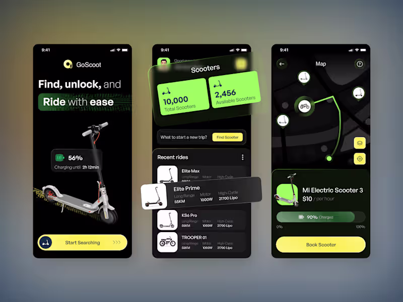 Cover image for GoScoot - Mobile for SaaS