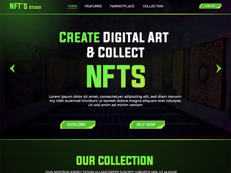 Cover image for Web Layout design