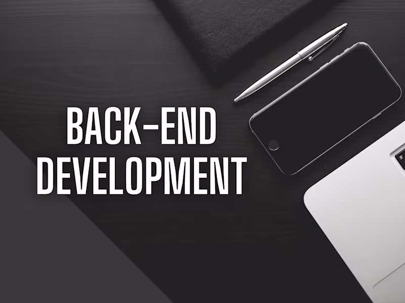 Cover image for Custom Backend Development