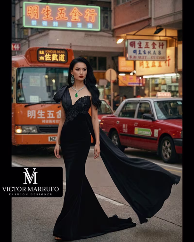 Cover image for AI Fashion Editorial for VICTOR MARRUFO