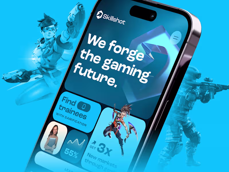 Cover image for Skillshot – Esports & Gaming Consulting on Behance