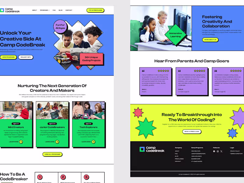 Cover image for Landing Page Design