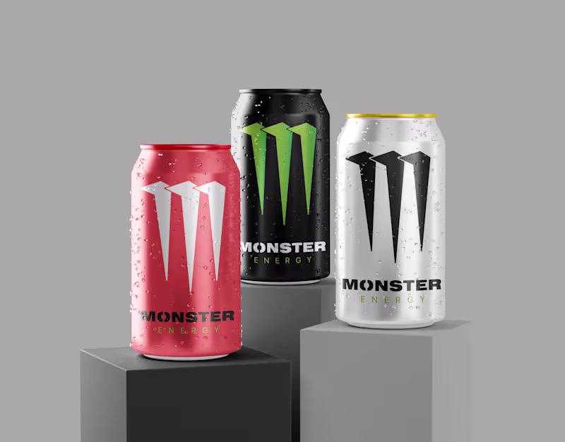 Cover image for Monster Energy | Logo Redesign project