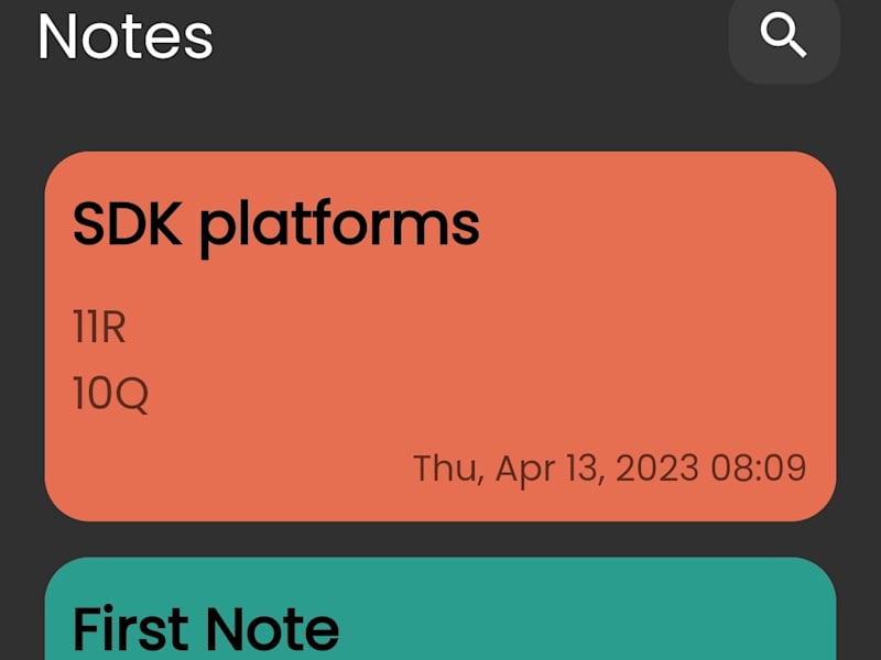 Cover image for Notes Application