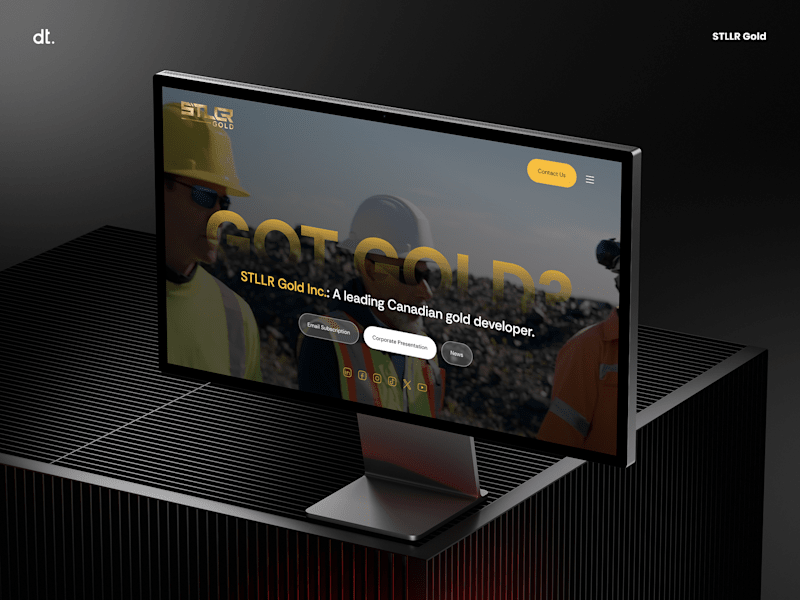 Cover image for STLLR Gold | Redesign & Framer Development