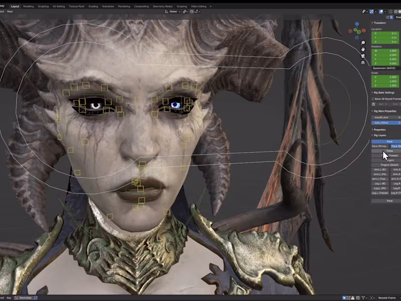 Cover image for I will rig 3D characters in Blender, Maya and Unreal engine 5