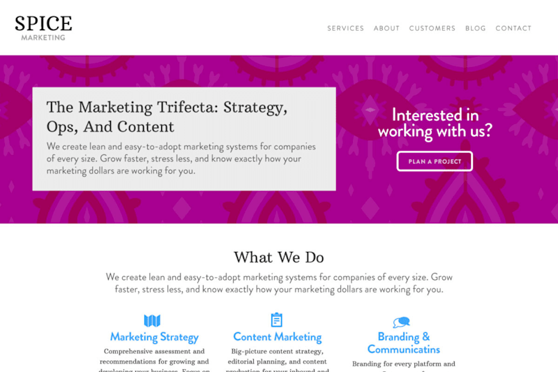 Cover image for Spice Marketing
