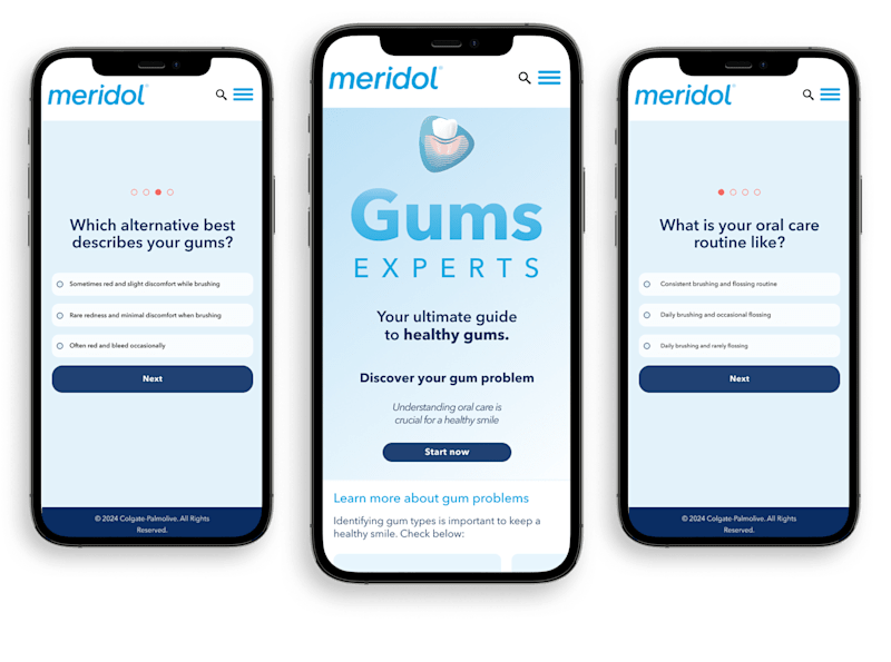 Cover image for Meridol Gum Experts Gamified Interface Development