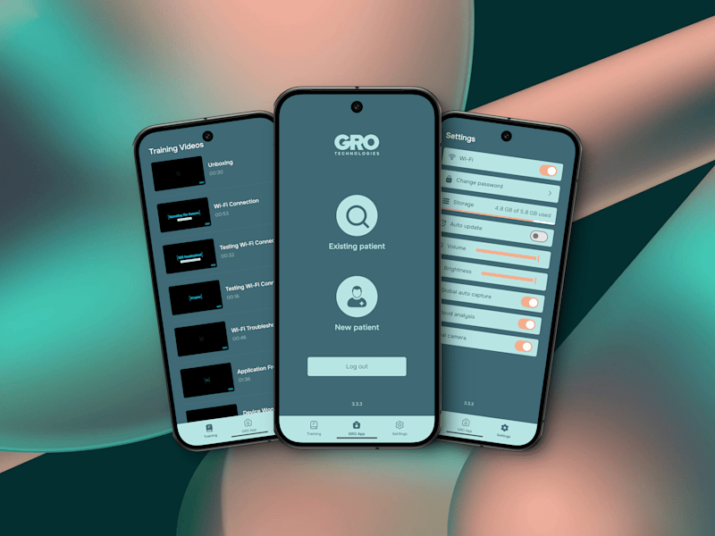 Cover image for Hair growth monitoring app