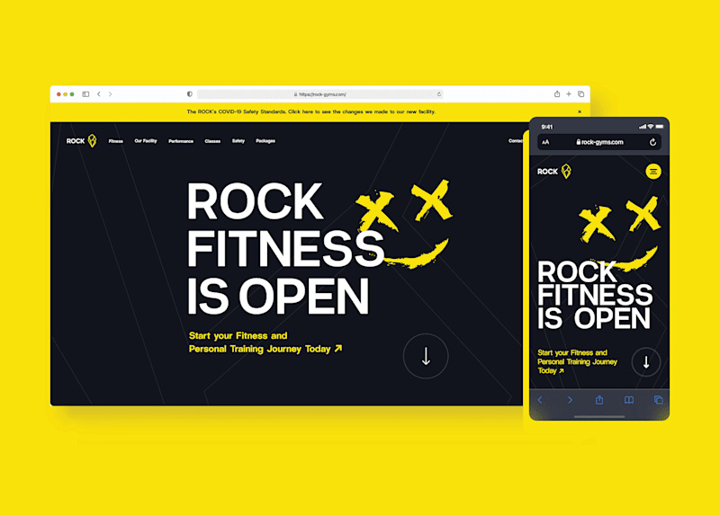 Cover image for Rock - Gym and Fitness Brand