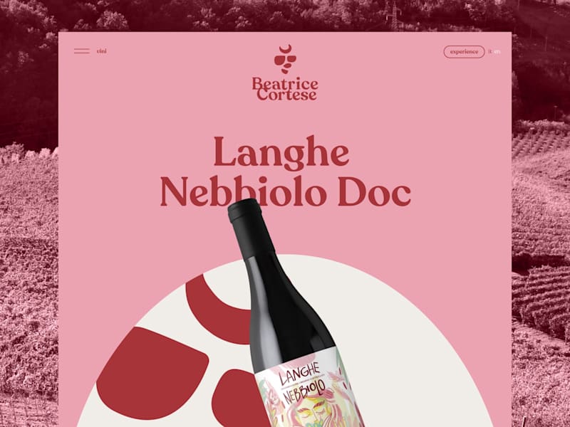Cover image for Beatrice Cortese Winery - UX/UI Development