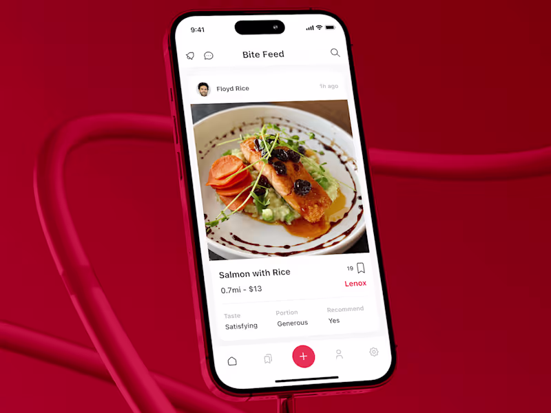 Cover image for Crafting the Perfect Bite Mobile App for Food Lovers Everywhere
