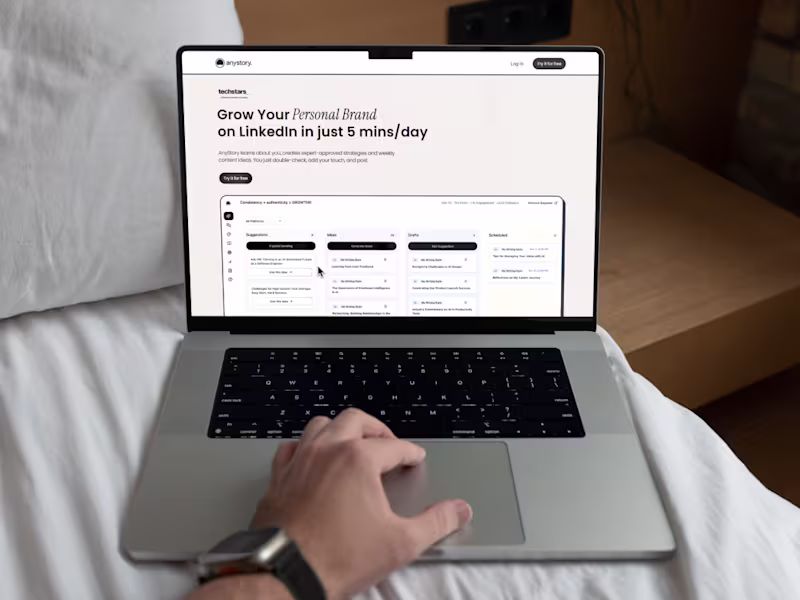 Cover image for AnyStory