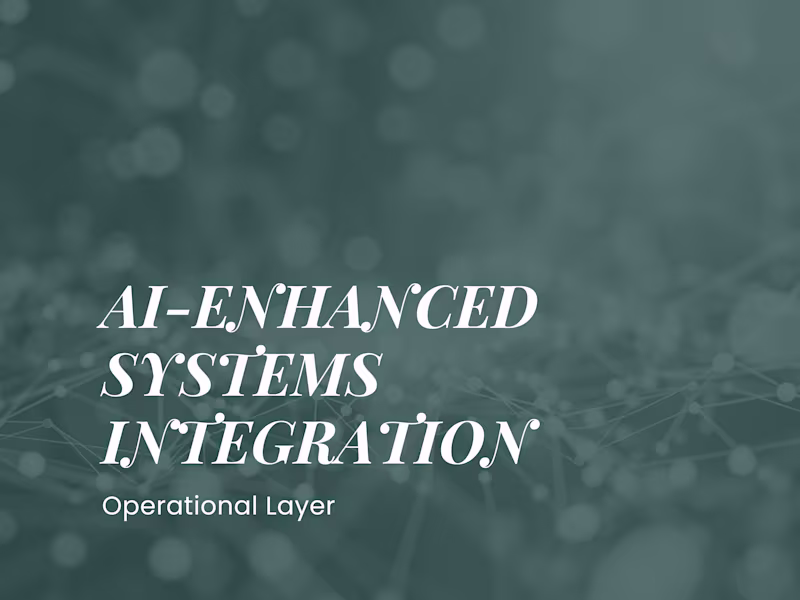 Cover image for AI-Enhanced Systems Integration