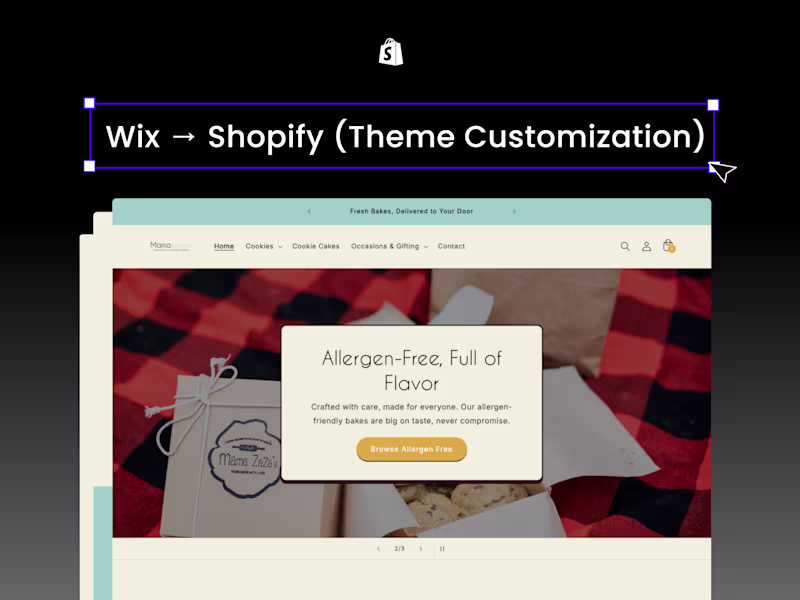 Cover image for Mamazazas Migration to Shopify