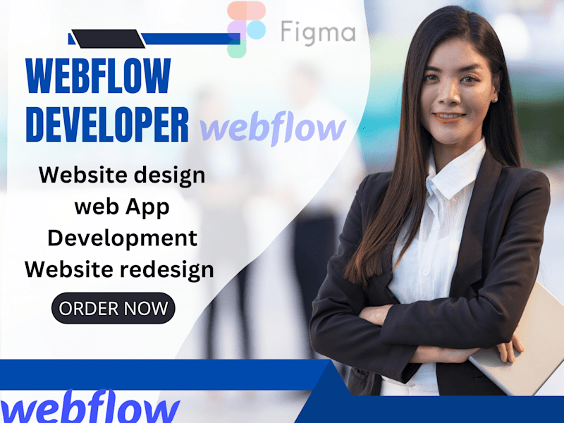 Cover image for I Will Bring Your Figma Designs to Life with Expert Webflow Dev