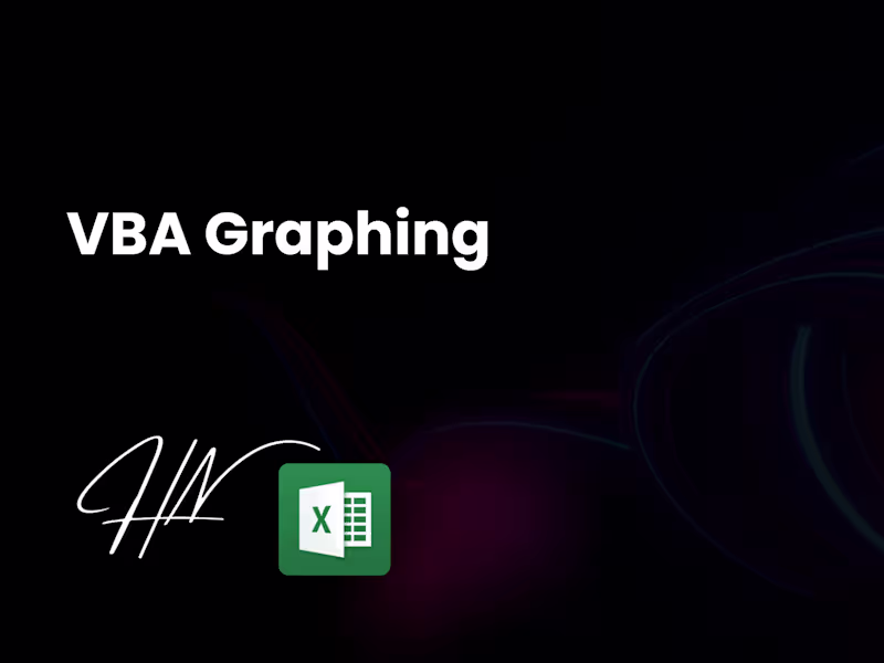 Cover image for VBA Graphing