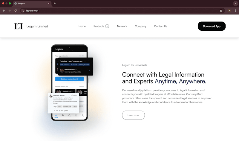 Cover image for Legal-Services Marketplace Platform Development