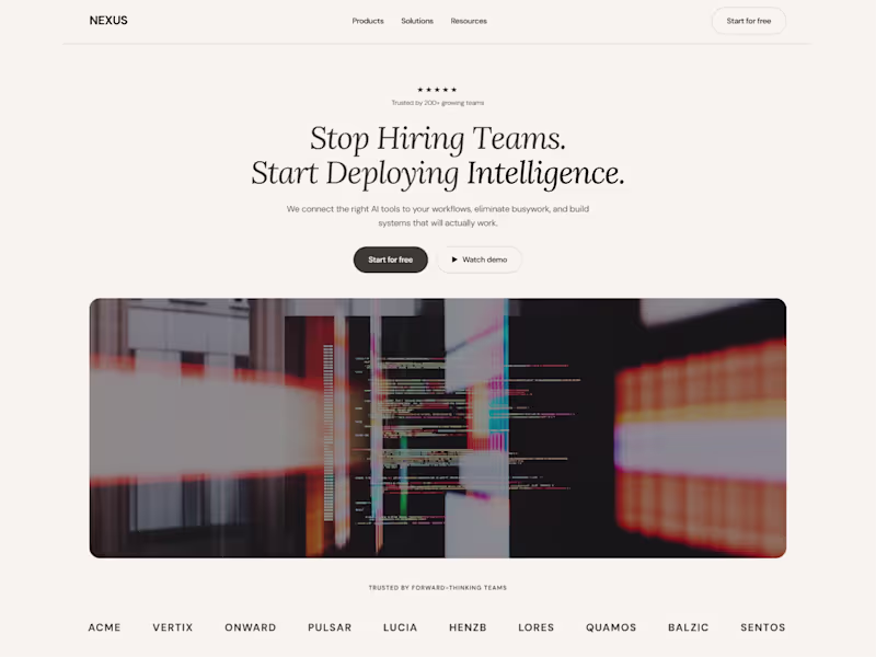 Cover image for A High Conversion Hero Section