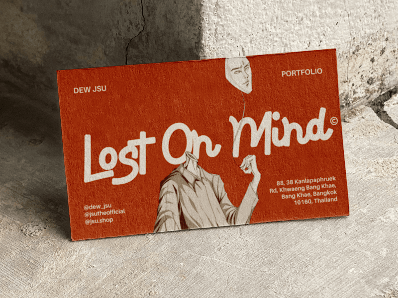 Cover image for Lost On Mind — Dew Jsu