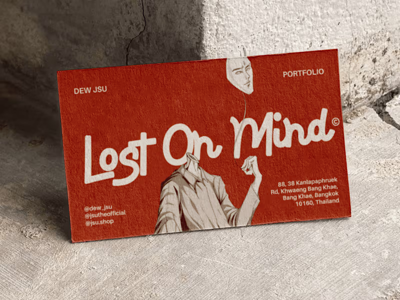 Cover image for Lost On Mind — Dew Jsu