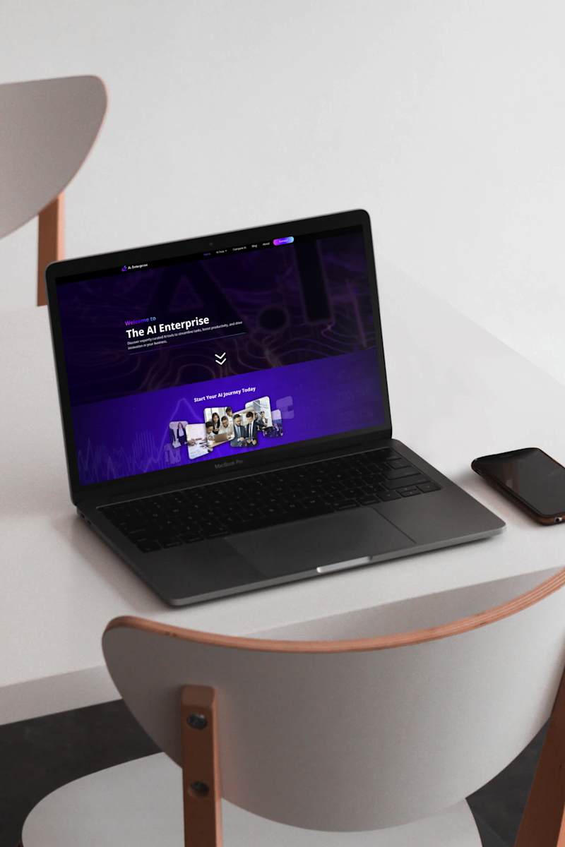 Cover image for AI Enterprise Website - Webflow