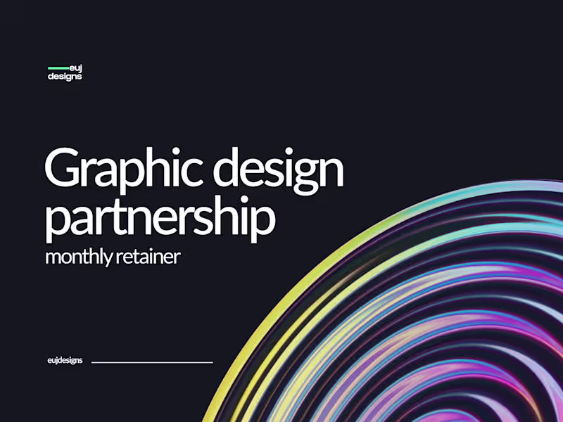 Cover image for [Retainer] Unlimited Design Support