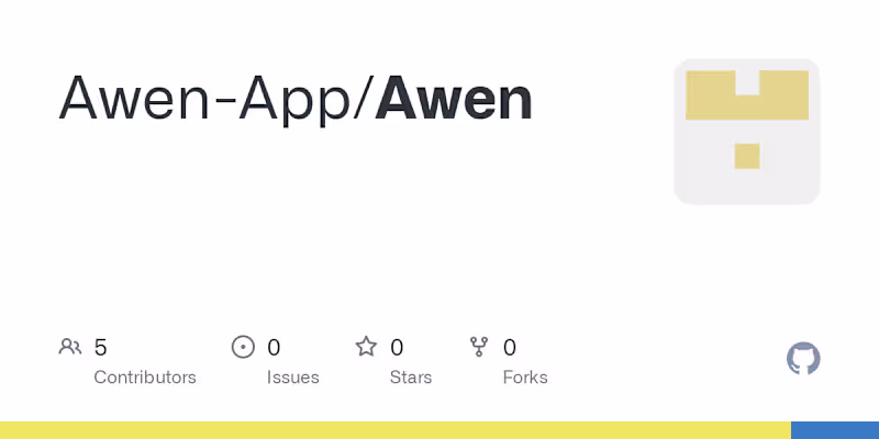 Cover image for GitHub - Awen-App/Awen