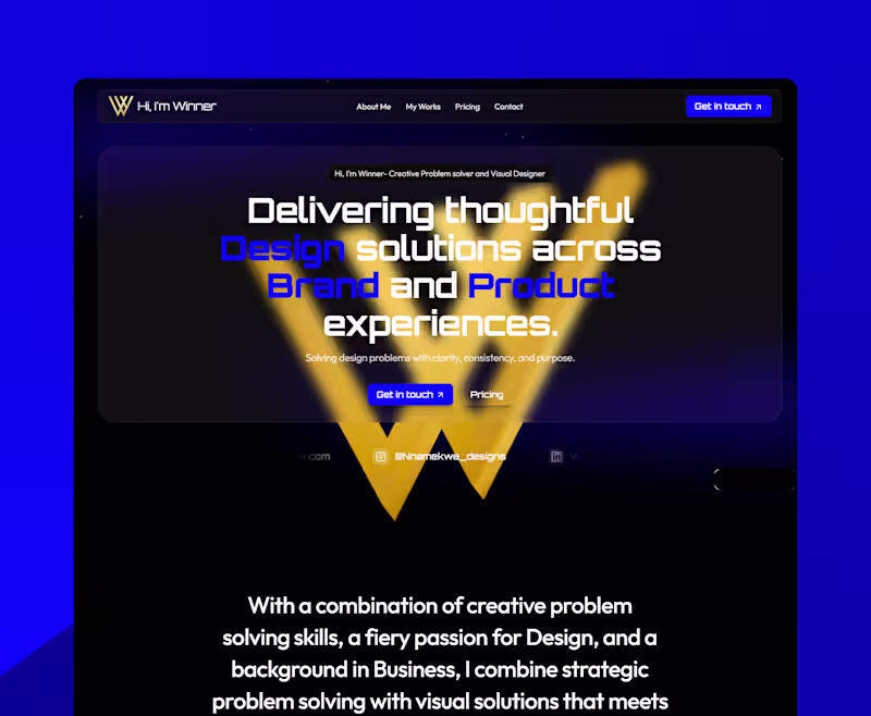 Cover image for Personal Portfolio Website Development