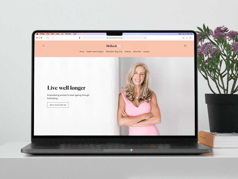 Cover image for Biohackher Shopify Website