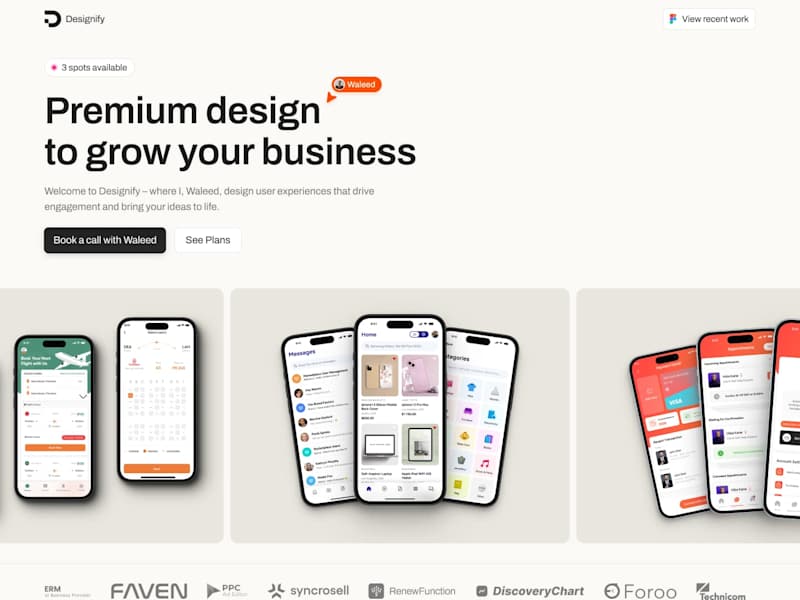 Cover image for Designify – Where Vision Meets Execution