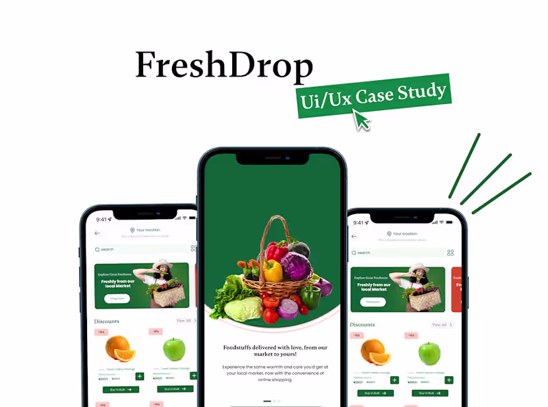 Cover image for Grocery Ordering App