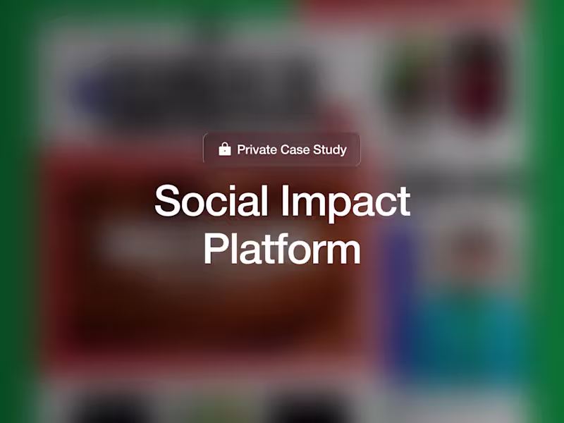 Cover image for Social Impact Platform: Empowers Awareness, Community & Advocacy