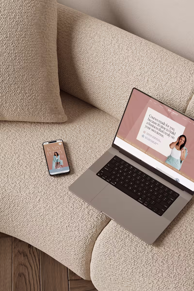 Cover image for Social Media Coach - Showit Website Design