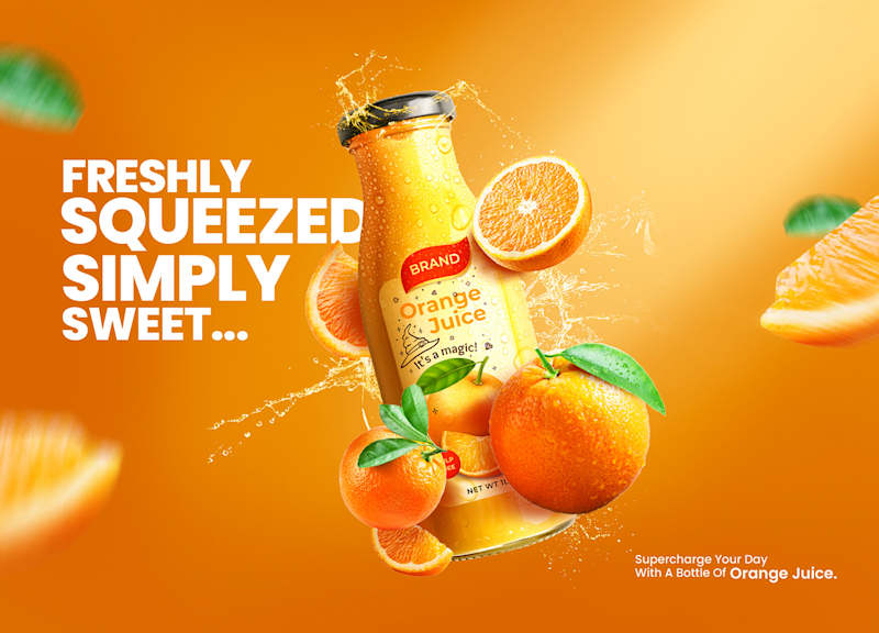 Cover image for Orange Juice - Manipulation :: Behance
