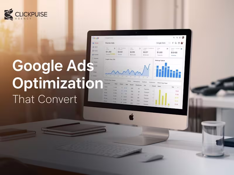 Cover image for Google Ads Campaign Setup & Optimization