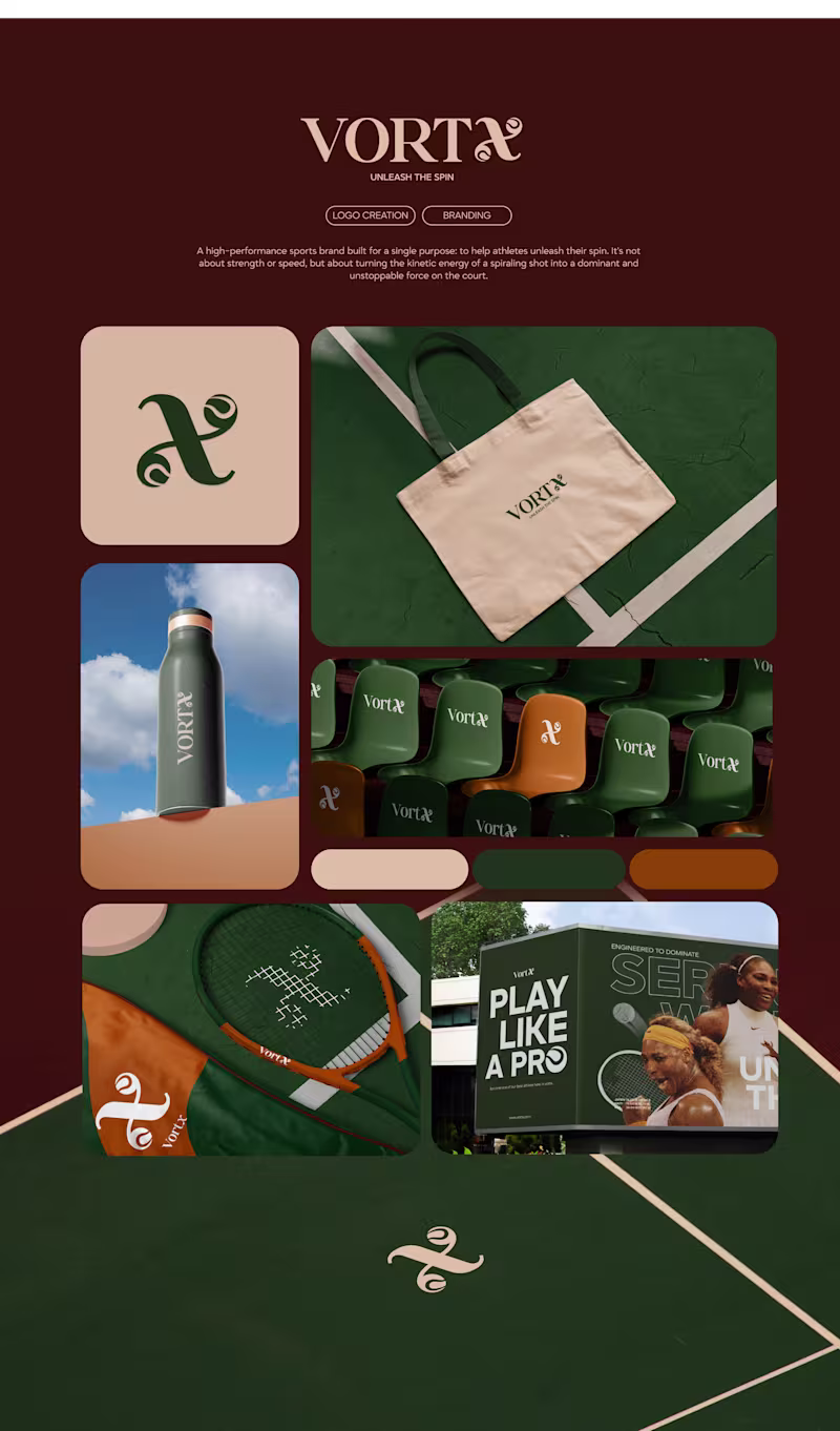 Cover image for Vortx A high-performance sports brand built for a single pur...