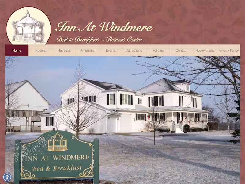 Cover image for Boutique Inn Website with Booking & SEO