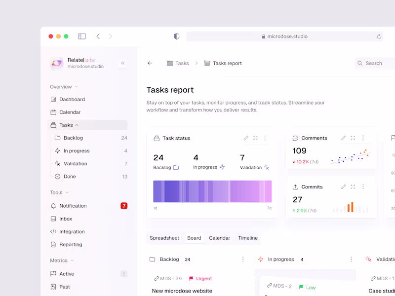 Cover image for CRM Task Board