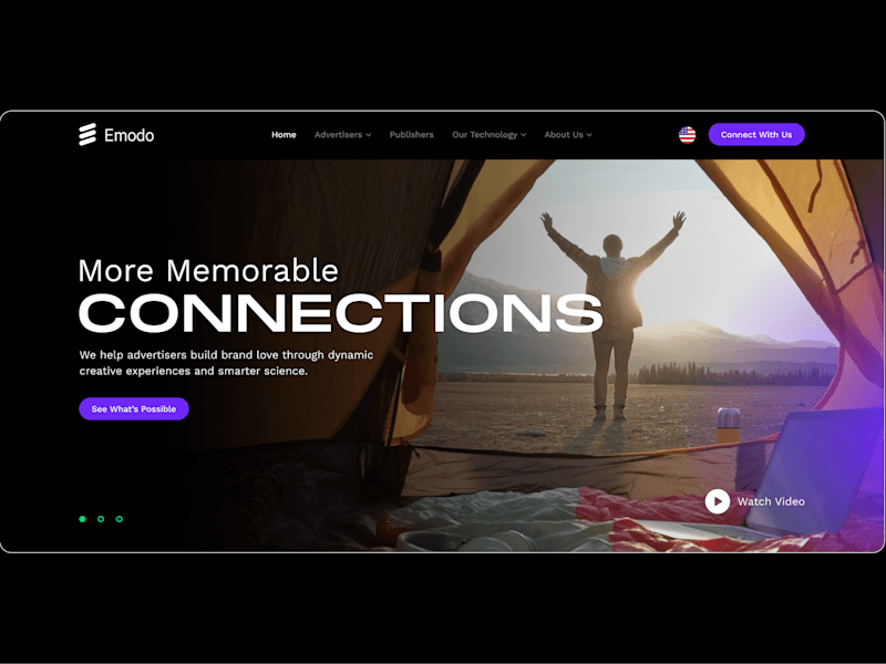 Cover image for Website & UI/UX Design for an Ad-Tech SaaS Company