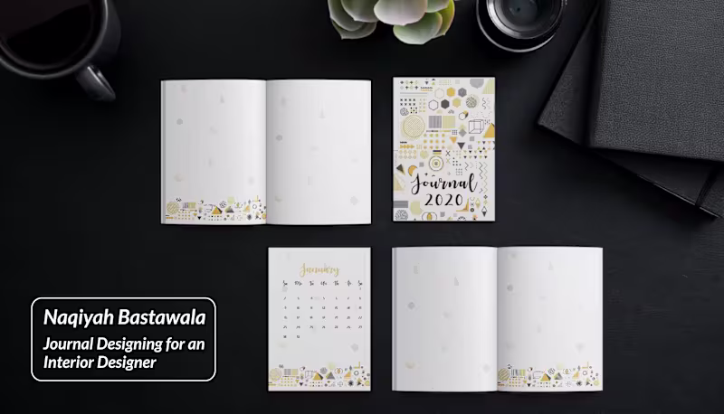 Cover image for Journal designing of an Interior Designer