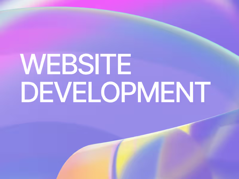 Cover image for Custom Website Development