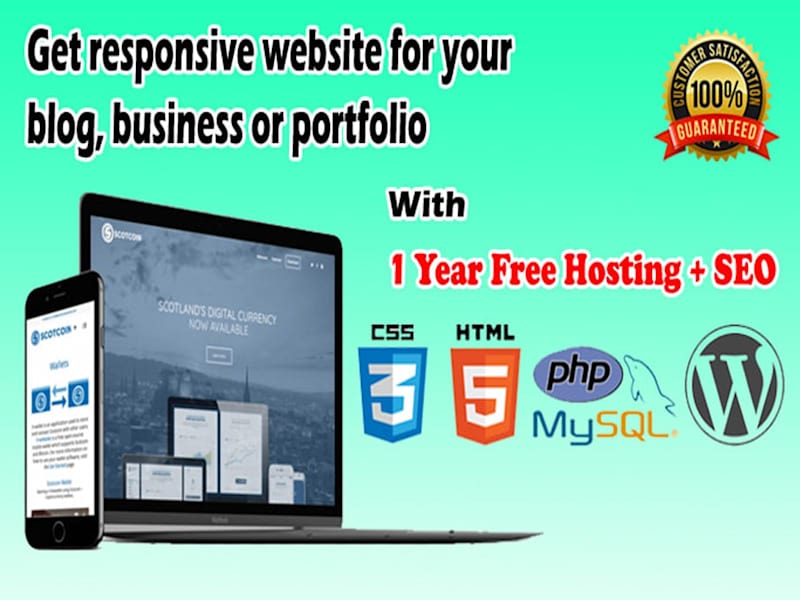 Cover image for I will design and build a custom WordPress website