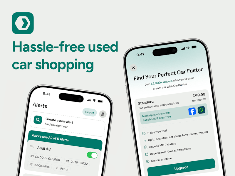 Cover image for Find your dream car effortlessly with Carhuntr